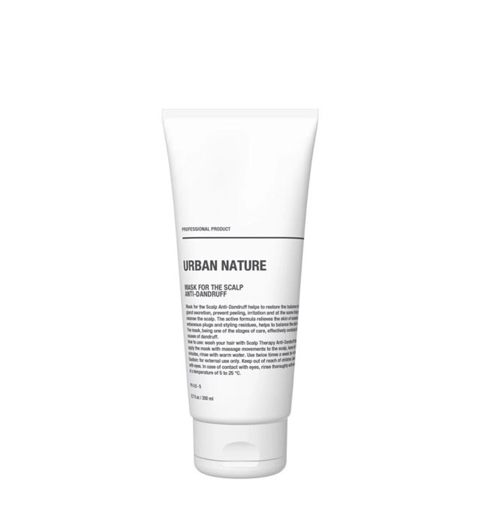 Маска Urban Nature For Scalp and Hair Для кожи головы и волос