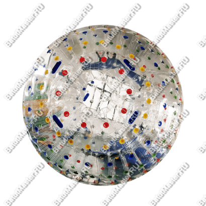 Гидро/аква зорб ТПУ с цветными держателями, 2 сидения, 3 м.