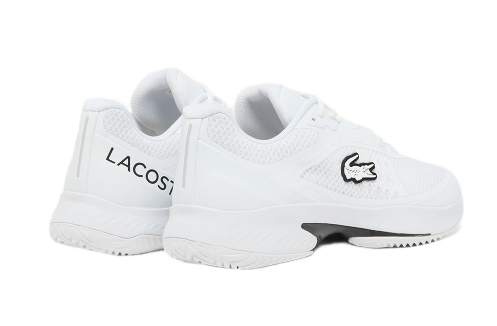 Мужские теннисные кроссовки Lacoste Tech Point Tennis - white/white/black