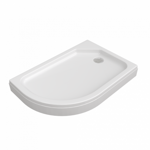 Поддон душевой 120x80 низкий правый акриловый