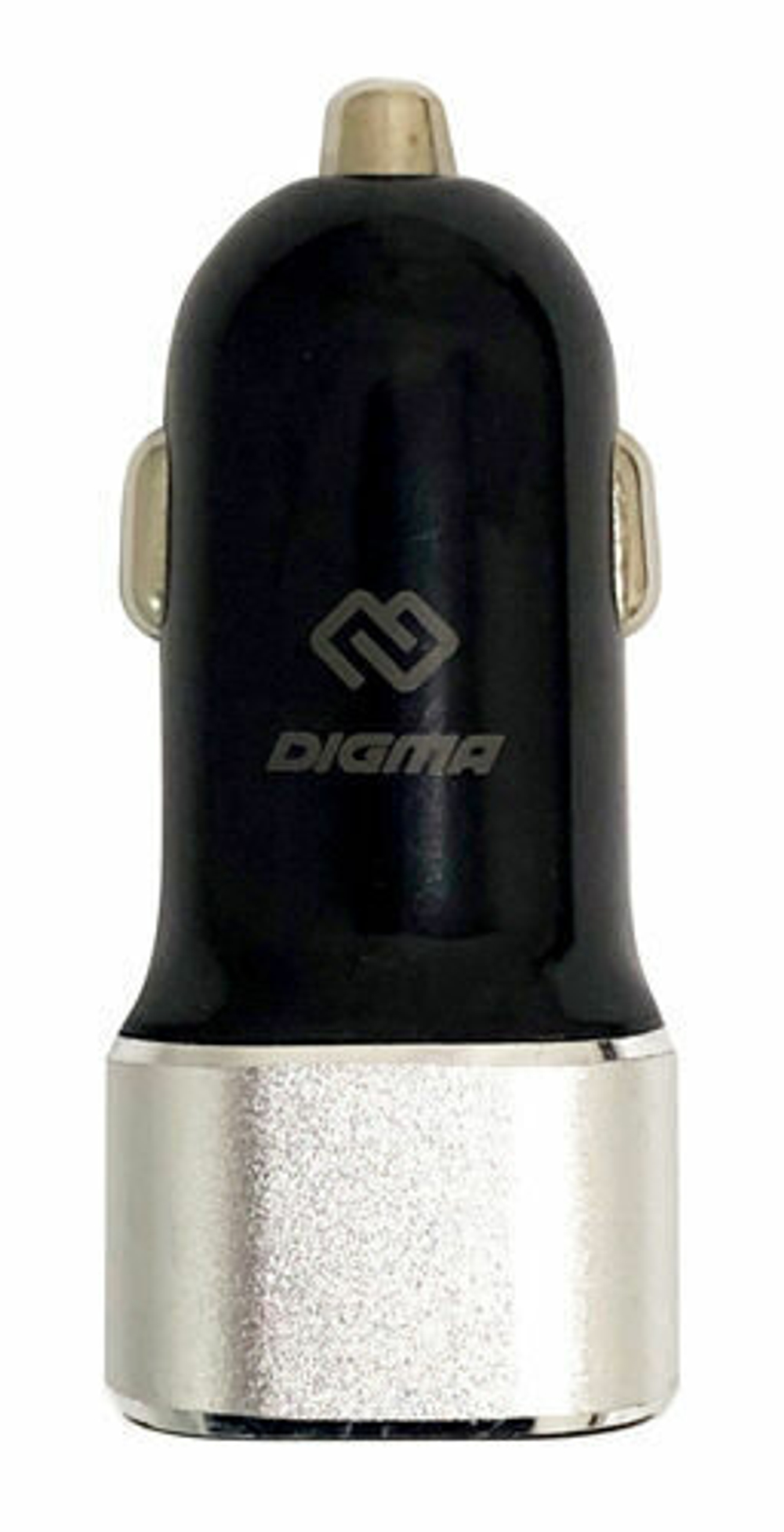 Автомобильное зарядное устройство Digma DGCC-1U-2.1A универсальное черное