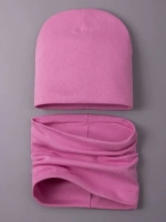 Шапка для девочки осенняя и снуд