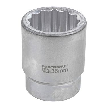 Головка 36мм 1''12гр. FORCEKRAFT FK-58936