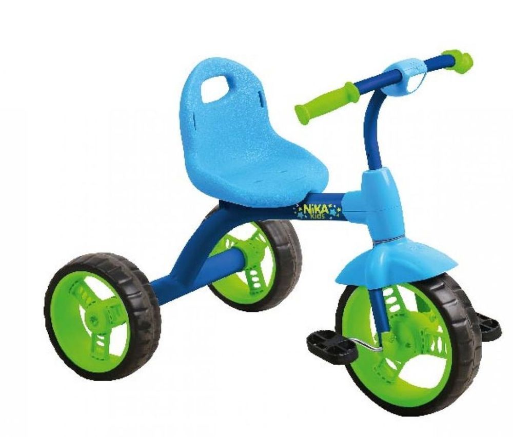 Велосипед детский Nika (ВД1/2)синий с зеленым