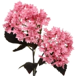 Искусственные цветы «FLOWERS MAGIC» 65см Гортензии 2 цветка розовые