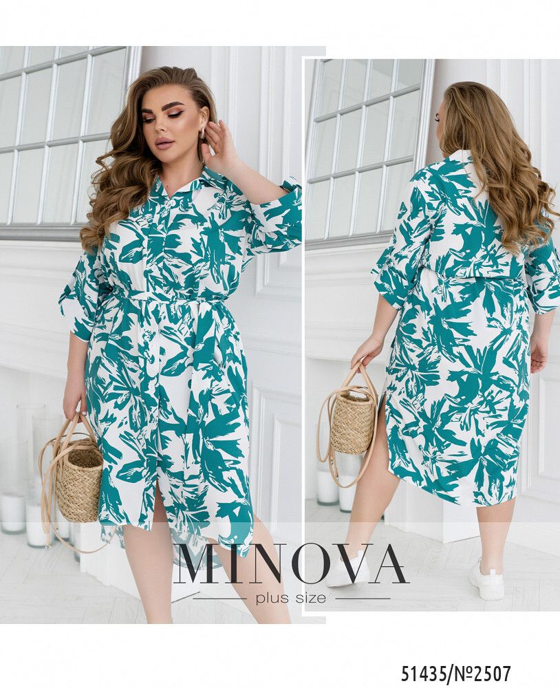 Платье 2507-бирюзовий Minova