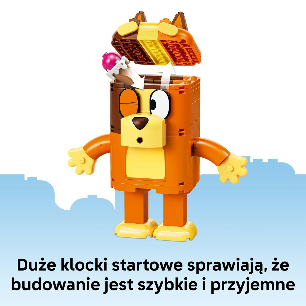 Конструктор LEGO Bluey 11217 Семья Блюи из кубиков — фото 4