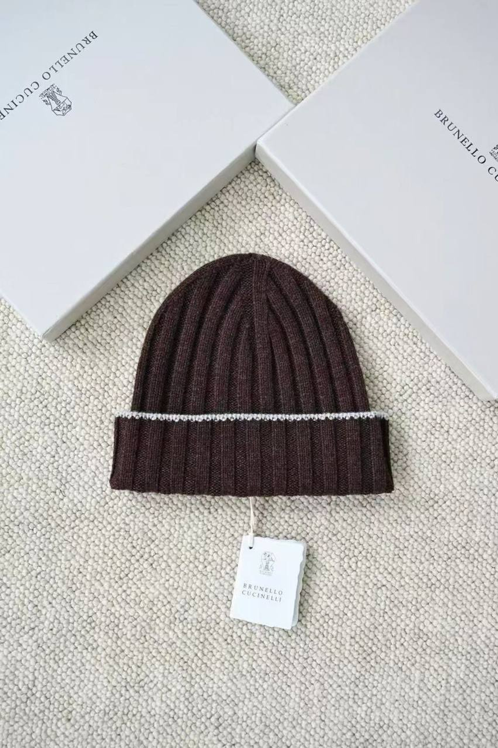 Комплект шапка и шарф Brunello Cucinelli