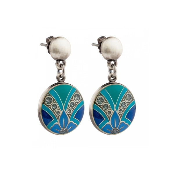 Серьги Clara Bijoux Лепестки A12613-13 BL