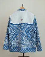 Куртка Soeurs с Белой Кокеткой синяя