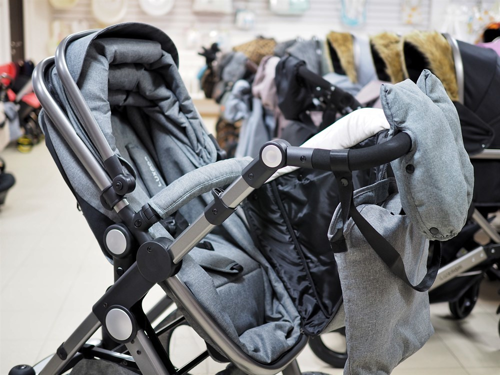 Коляска-трансформер 3в1 Luxmom 600G серый текстиль