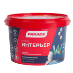 Краска интерьерная Parade W3 матовая белая 2,5 л