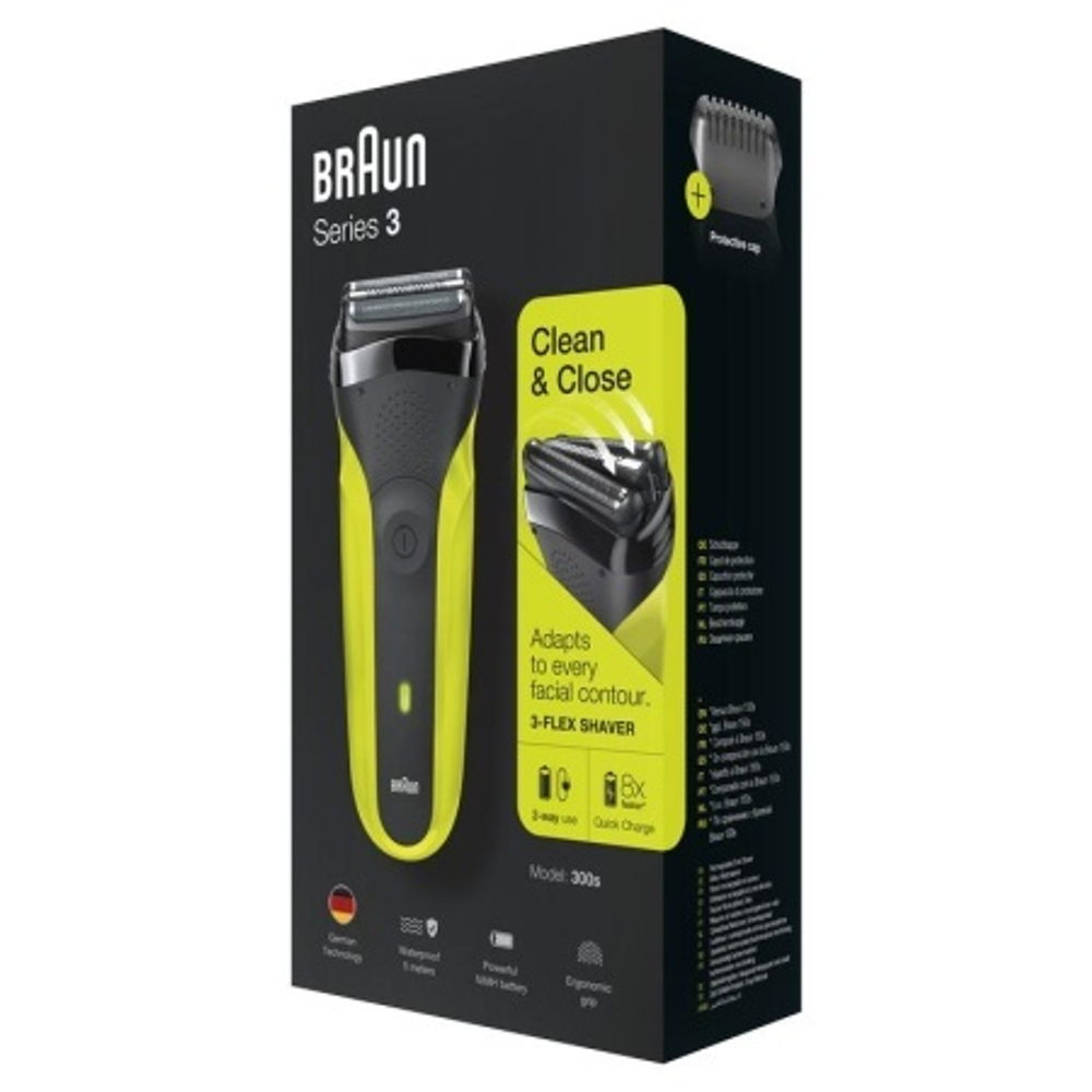 Электробритва Braun Series 3 300s Green