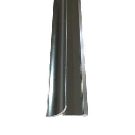 ВАП ЭК "DO-1" 2,7м Графит глянец внутр. анод. алюм.