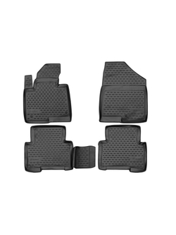 Коврики в салон для HYUNDAI Santa Fe (III, III р.), 2012-2018, 4 шт. (полиуретан) NLC.20.53.210H