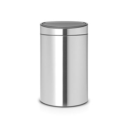 Мусорный бак 40л Brabantia Touch Bin New стальной