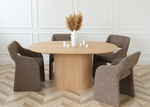 Стол обеденный Type овальный 160*95 см (натуральный дуб)