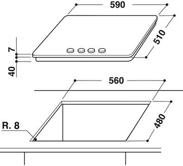 Варильна поверхня газова WHIRLPOOL GMW 6422/IXL EE
