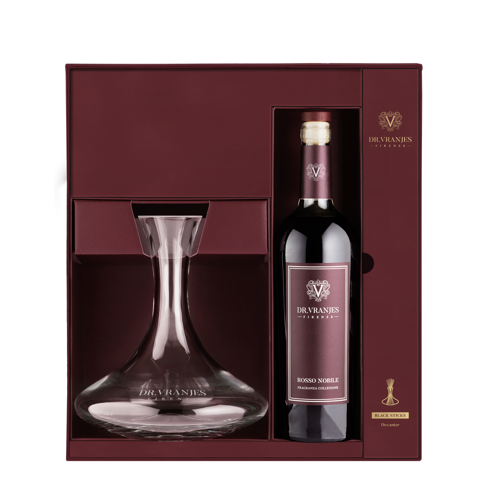 Dr. Vranjes Rosso Nobile с декантером подарочный набор (аромат благородное красное вино)