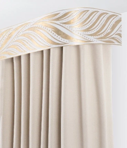 Пластиковый карниз с тиснением Legrand 2-х рядный Феникс 2000 мм