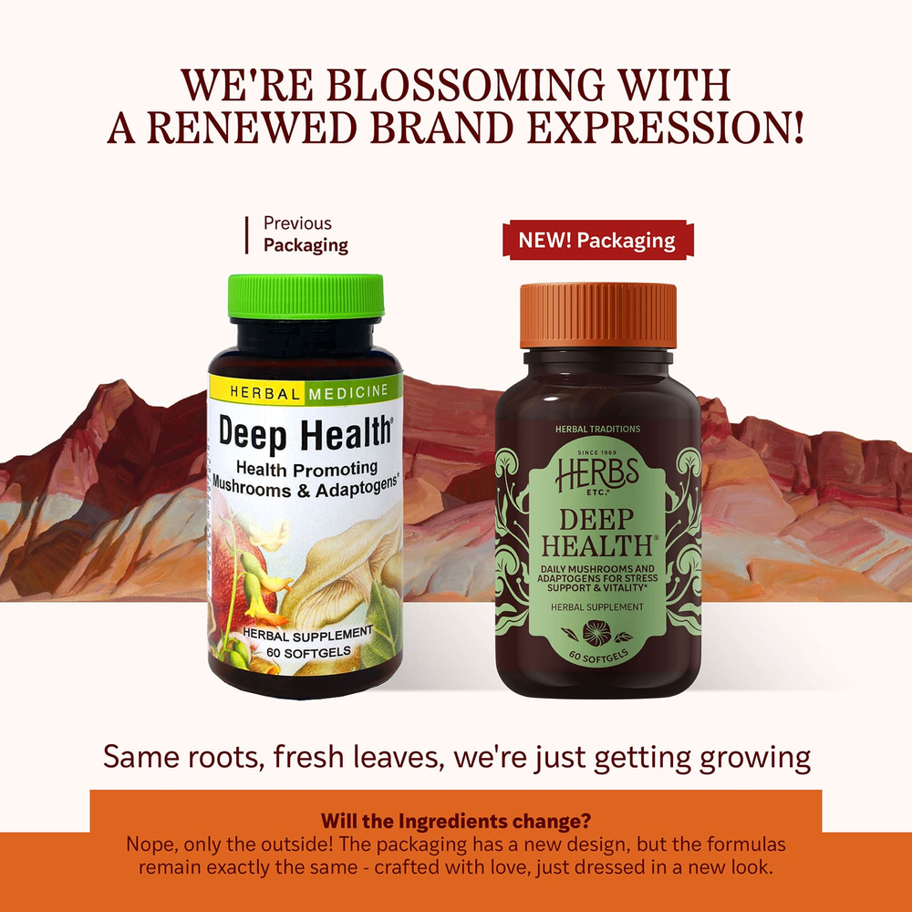 Herbs Etc., Deep Health®, 60 мягких таблеток