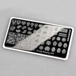Пластина Arti for you with Swanky Stamping 05