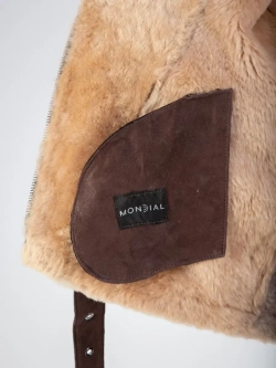 Дубленка авиатор натуральная короткая Турция