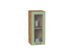 Шкаф верхний с 1-ой остекленной дверцей Ницца