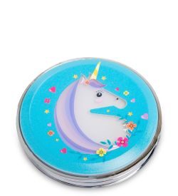 WW-134/3 Зеркало круглое «Радужный единорог»