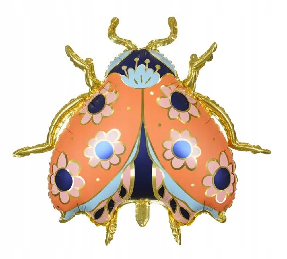 Фольгированный шар-фигура «Жук-цветочек», 61 см