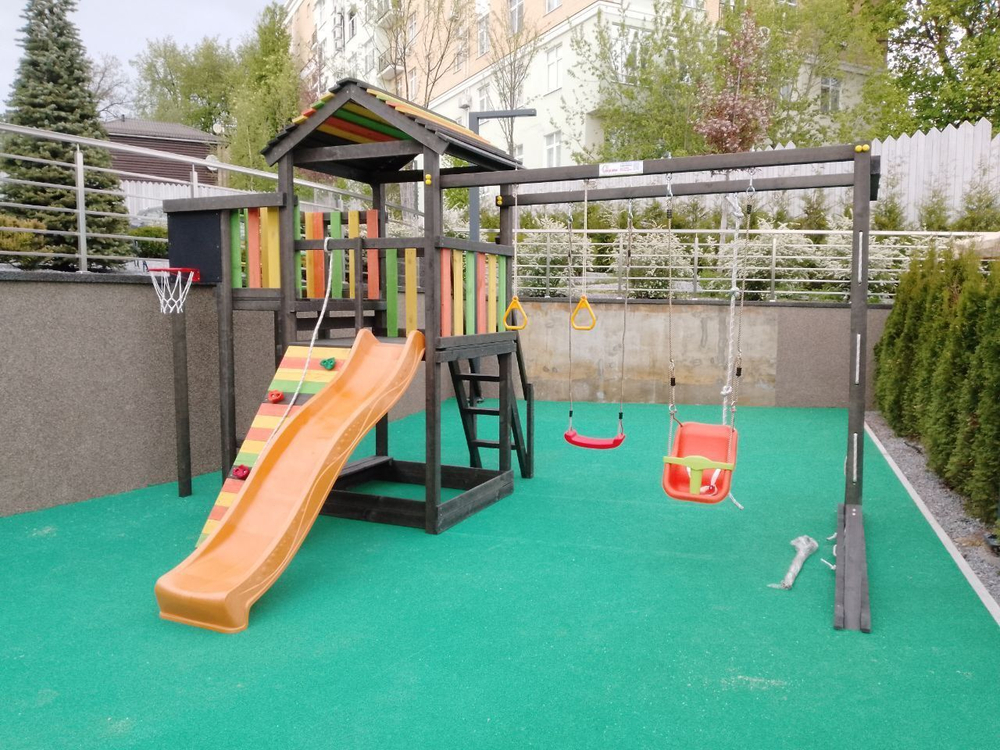 Детский игровой комплекс Савушка "Мастер" - 4 (orange)