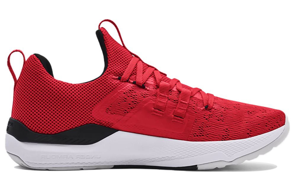 Under Armour Project Rock BSR 3 Johnson low-top training shoes for men and women the same style red and white