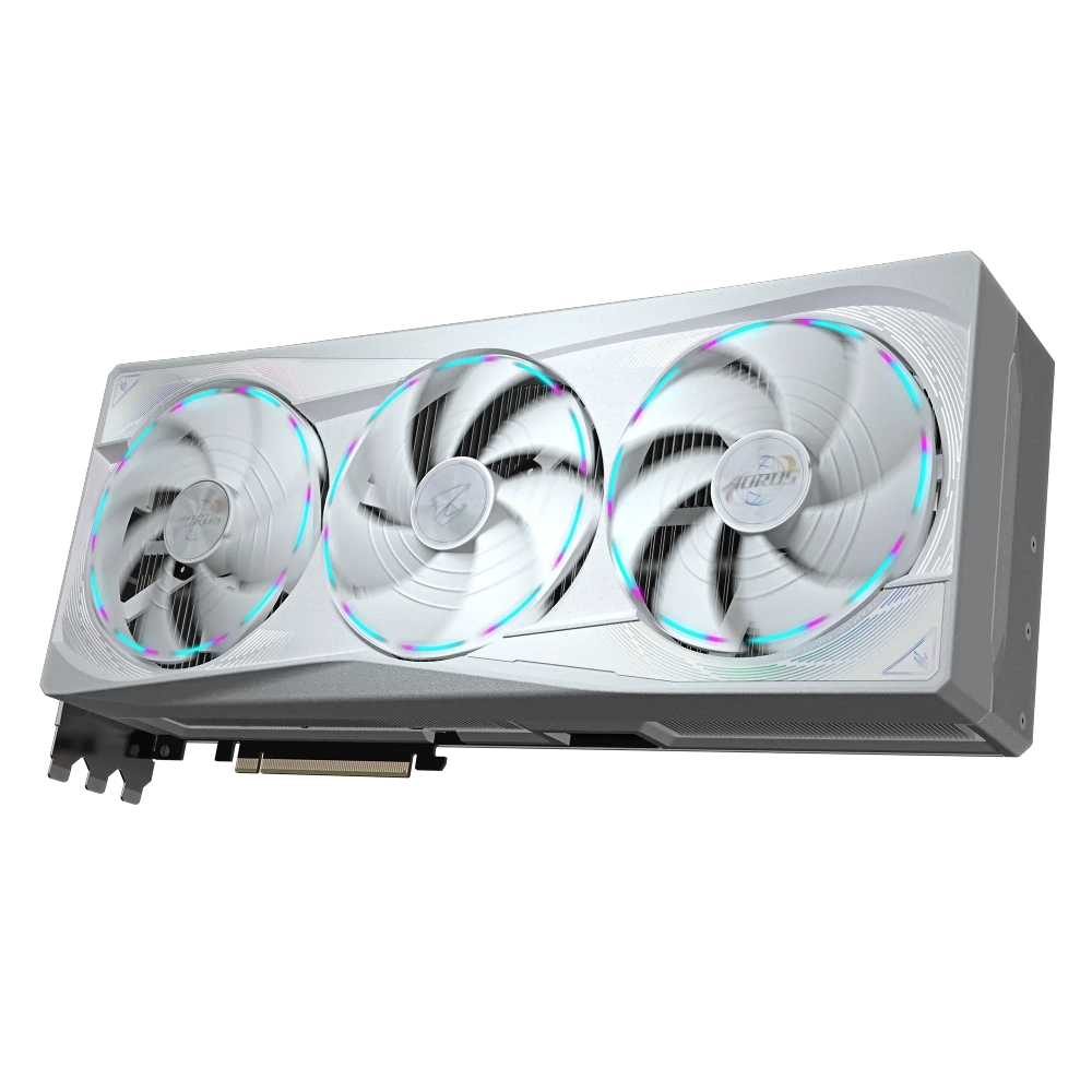 Видеокарта GIGABYTE AORUS GeForce RTX 5090 MASTER ICE 32GD, 32GB/512b, 1хHDMI+3xDP, PCIe5.0