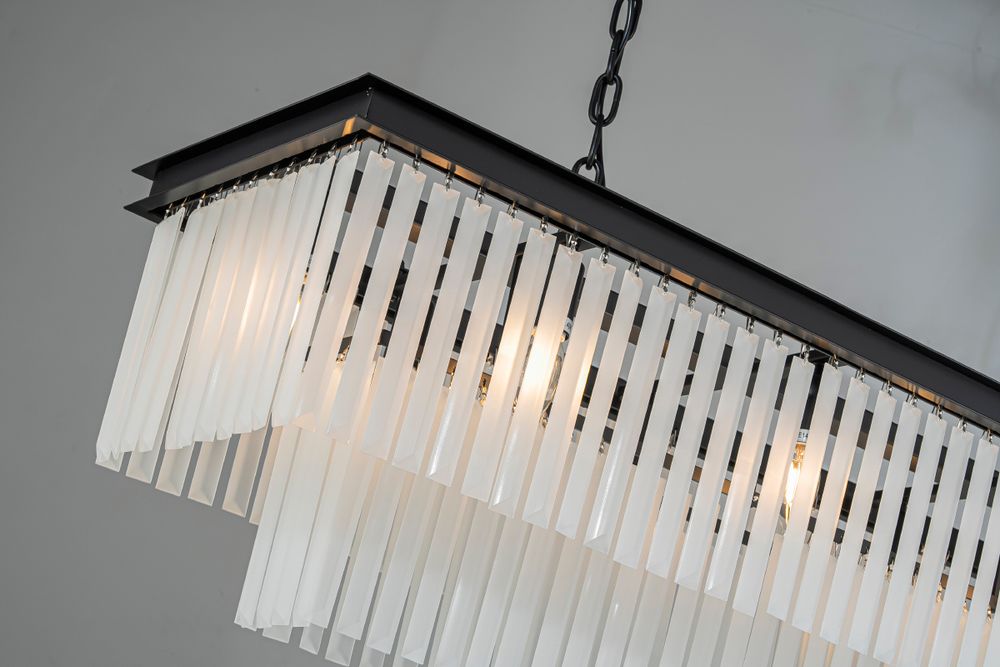 Люстра Odeon 12C/P black/frost