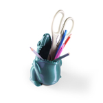 Подставка для карандашей голодный Динозаврик, зеленый, 3D печать