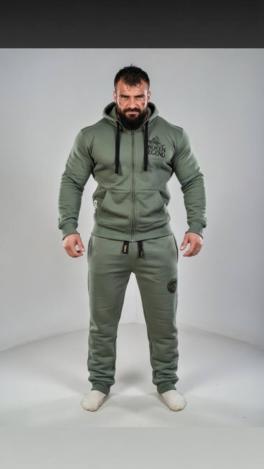 Штаны оливковые Yakuza Premium 4029