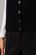 1912 Жилет женский (черный)