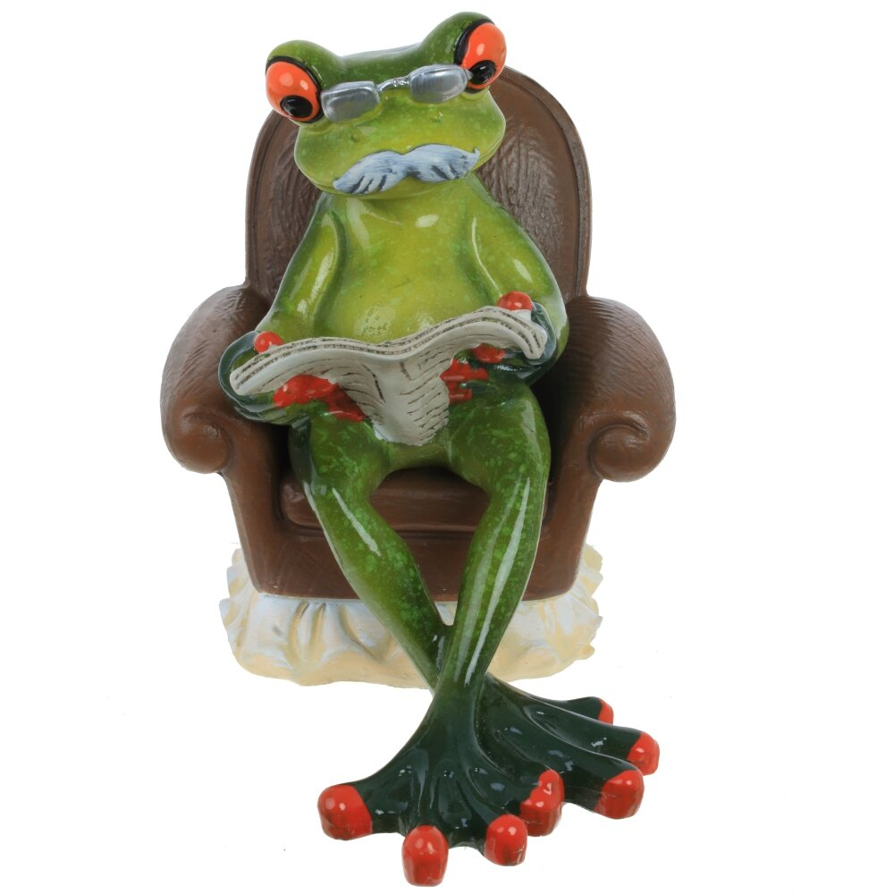 Фигурка декоративная Лягушка, в ассортименте