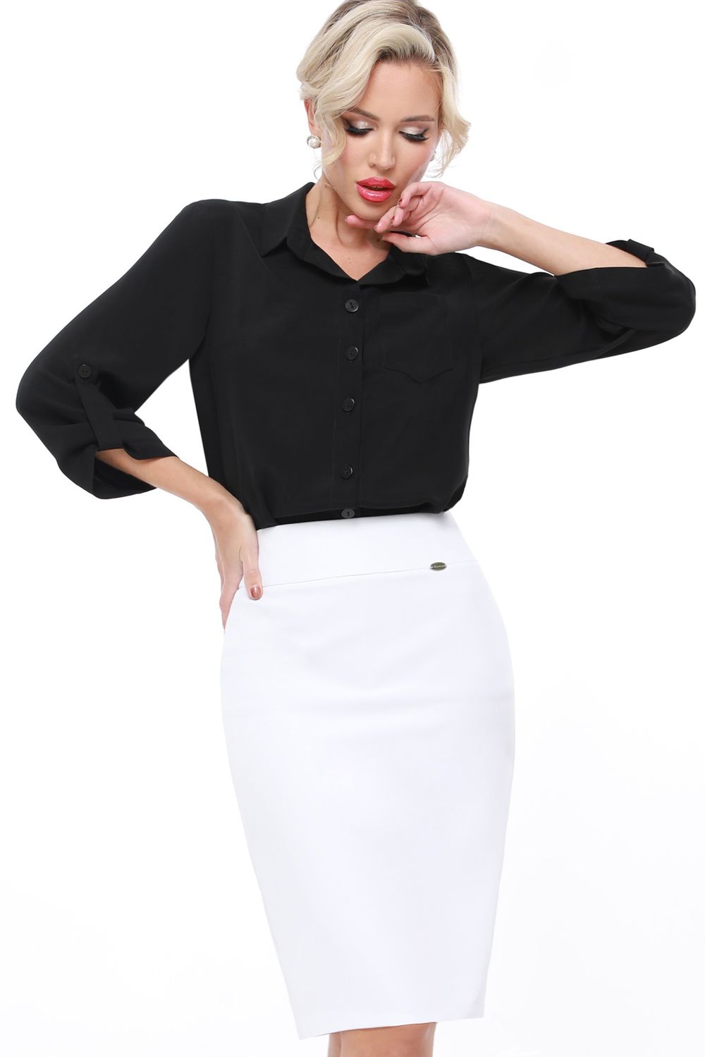 Юбка Дело тонкое, вайт DStrend (Акция)