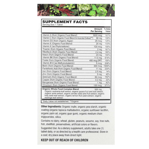 PlantFusion, Мультивитамины для женщин, 60 веганских таблеток