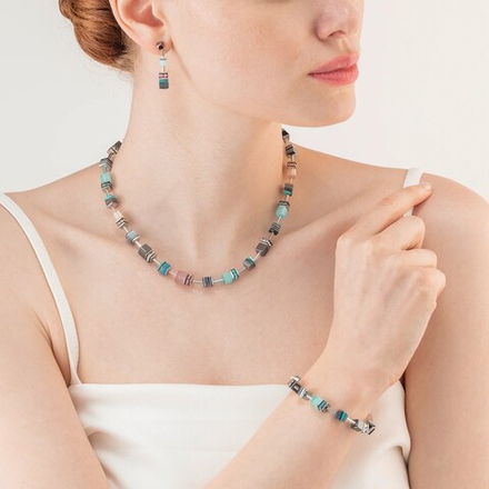 Браслет Coeur de Lion Rose-Aqua 5090/30-1919