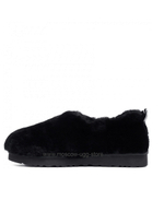 HAILEY FLUFF SLIPPERS - Black