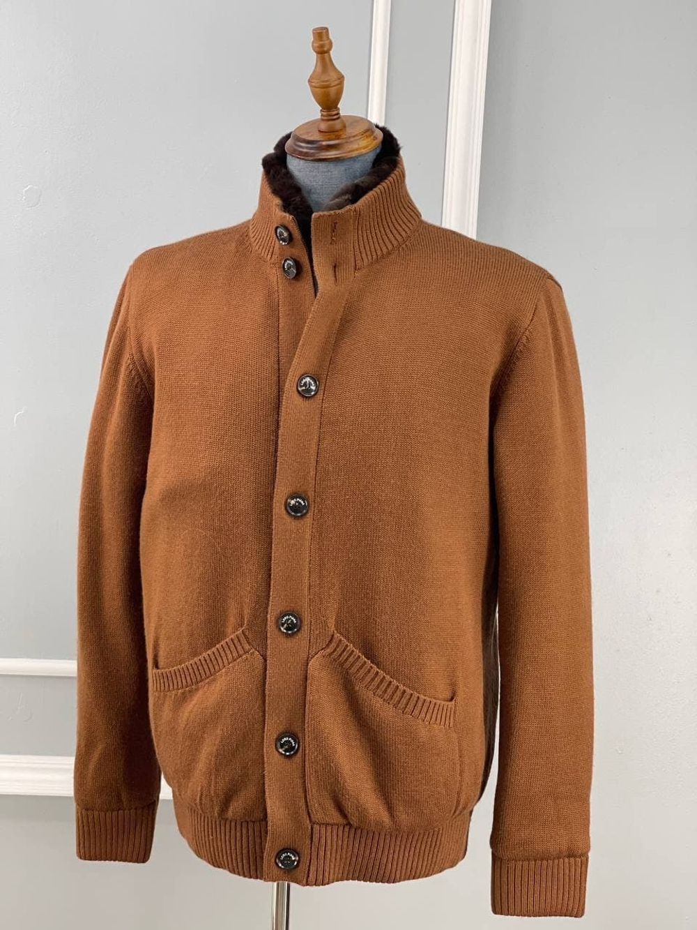 Кардиган Loro Piana с мехом
