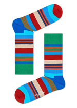 Полосатые унисекс носки Mistletoe Sock (Размер: 29) (Цвет: разноцветный)