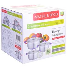 Набор кастрюль Mayer&amp;Boch 29104 6 пр.