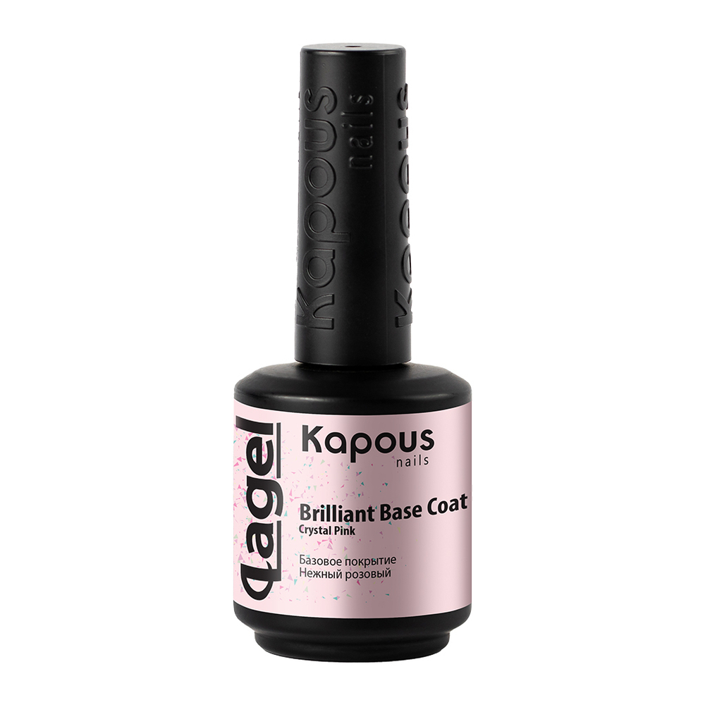 Kapous Professional Nails Покрытие базовое, Нежный розовый , 15мл