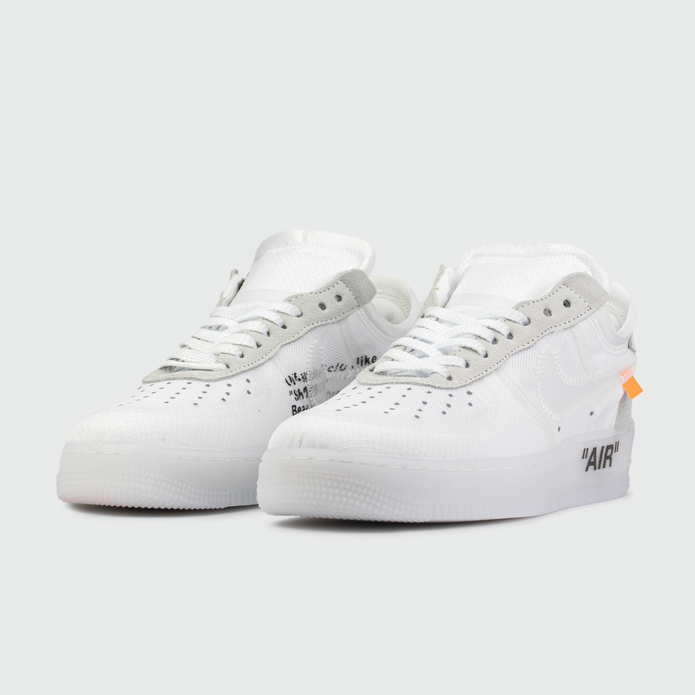 Кроссовки Nike Air Force 1 Low x Off-White Wmns Triple White