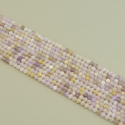 Нитка Аметист 39 см. 4,3 мм. (Без замка)