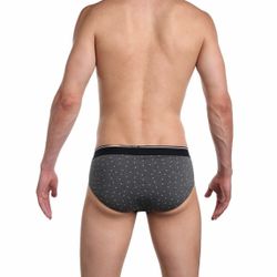 Мужские трусы брифы серые Tuosite TS7826-2