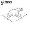 Коннектор T-образный Gauss TR110